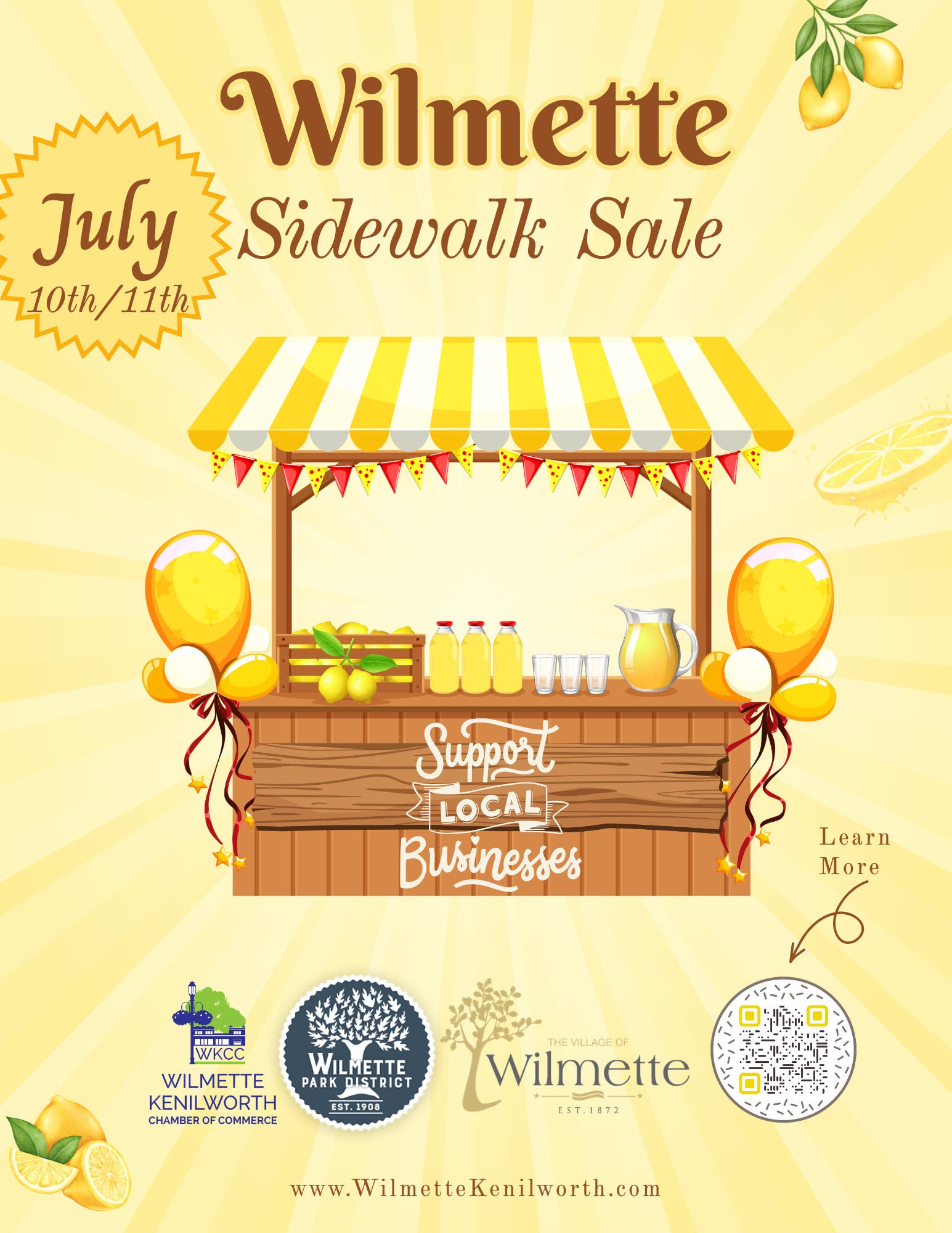 Wilmette Sidewalk Sale