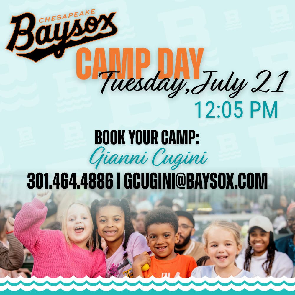 Camp Day with the Chesapeake Baysox!