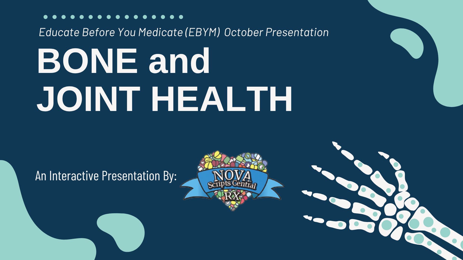 Bone & Joint Health with Nova ScriptsCentral