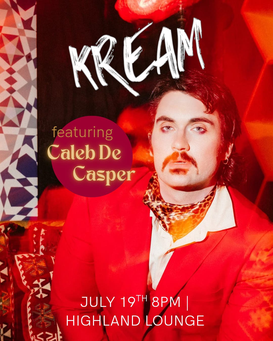 Caleb De Casper plays Highland Lounge July 19 with music from ‘Delirium’
