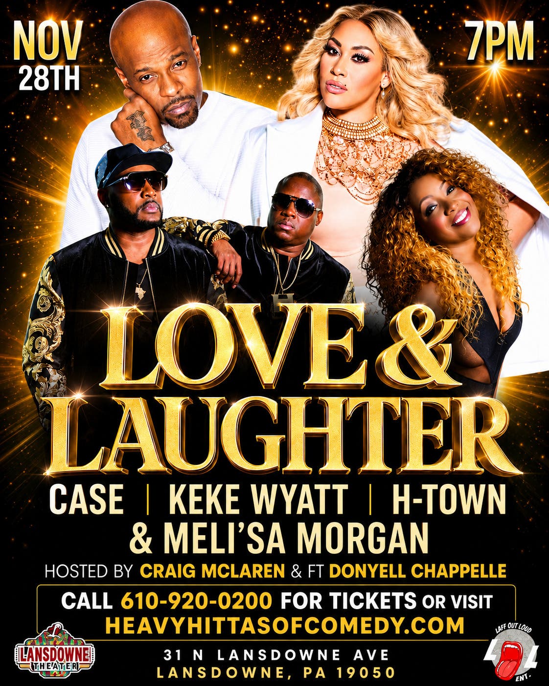 Love & Laughter: A Night of R&B and Comedy