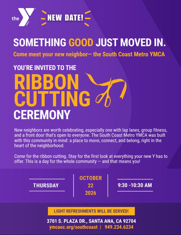 YMCA Ribbon Cutting Ceremony