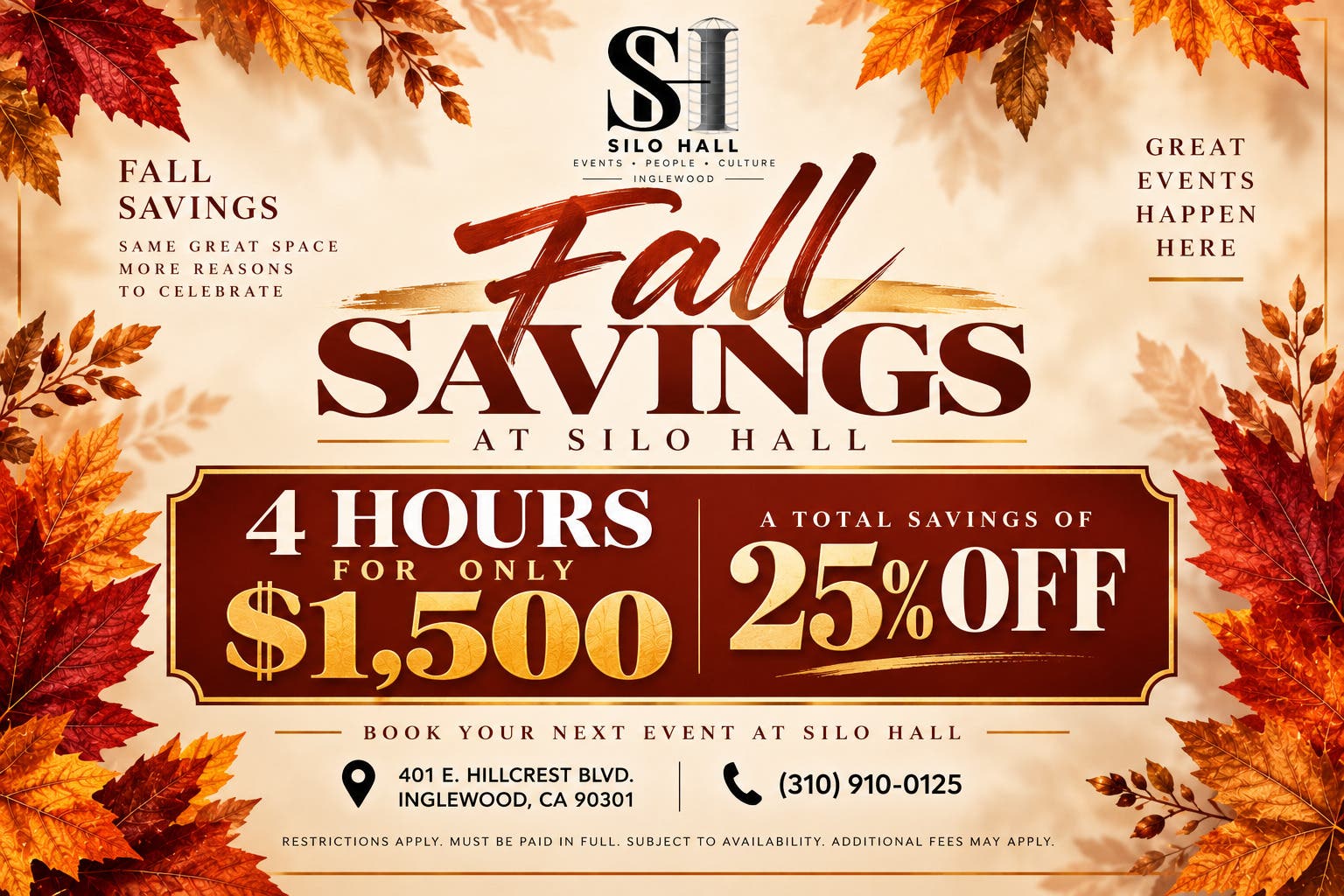Fall Special!