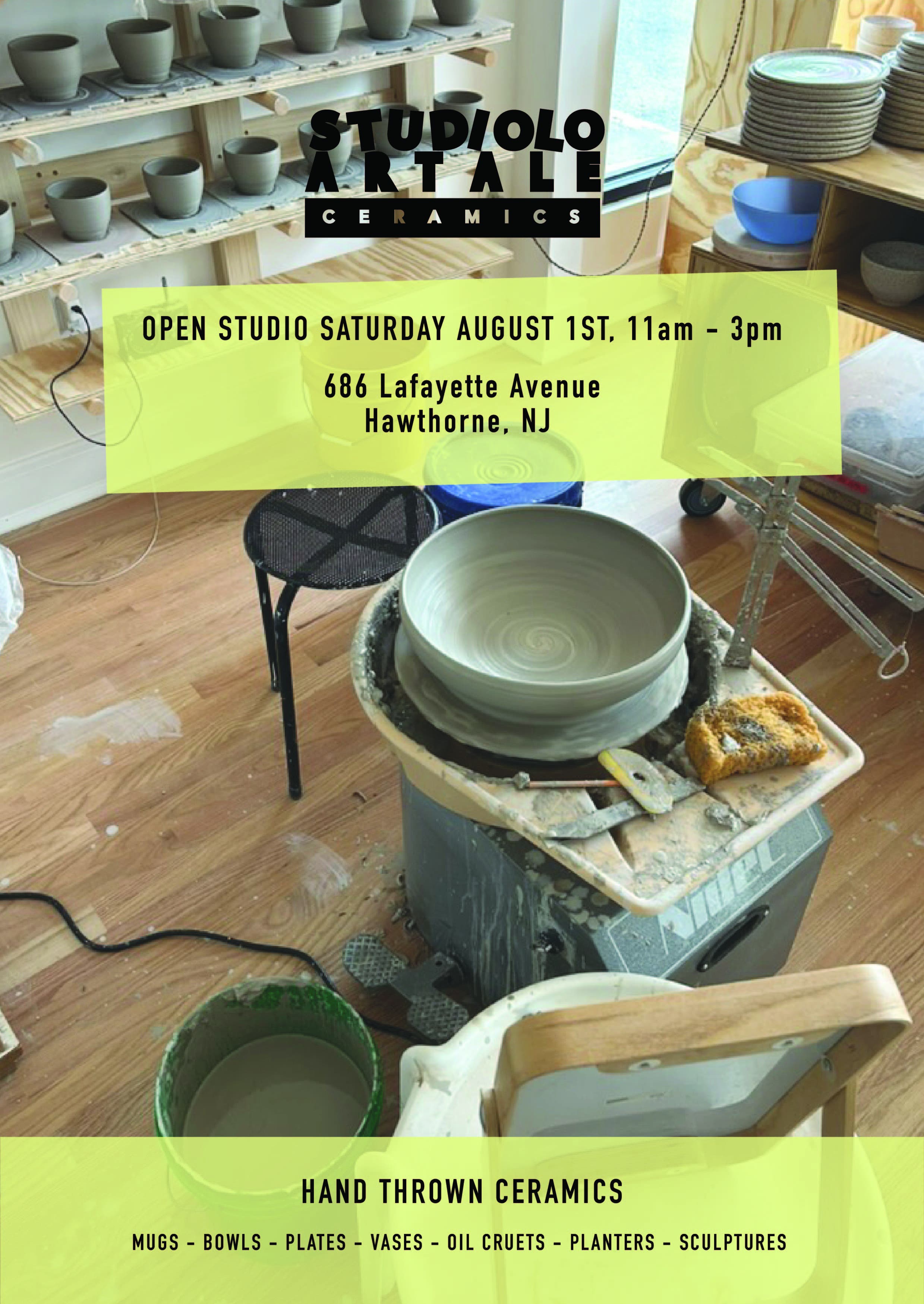 Open Studio: Handmade Ceramics for Sale 