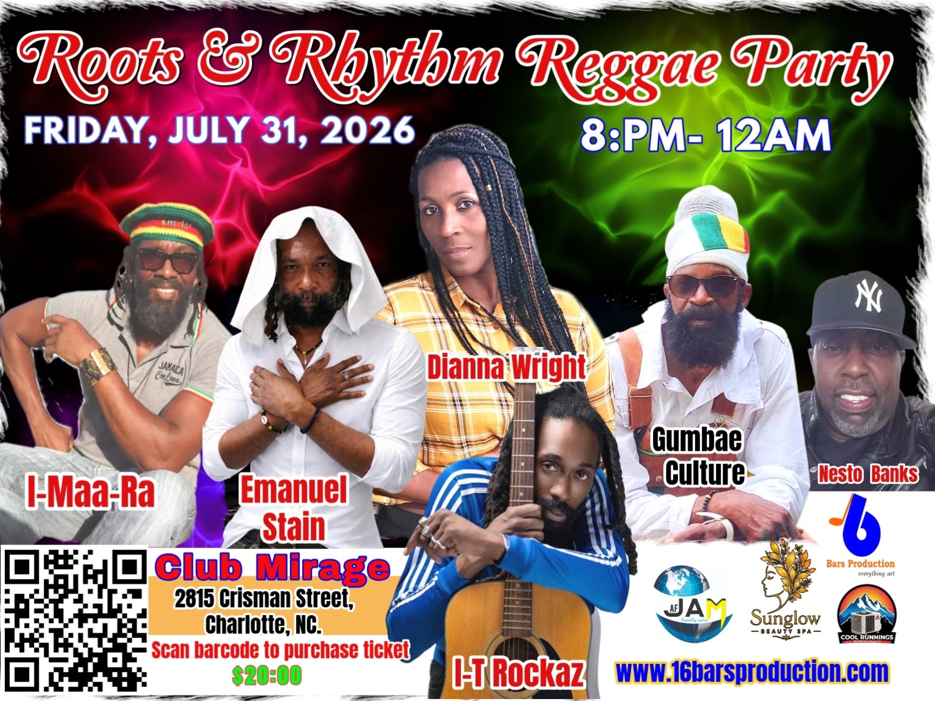 Roots & Rhythm Reggae Party