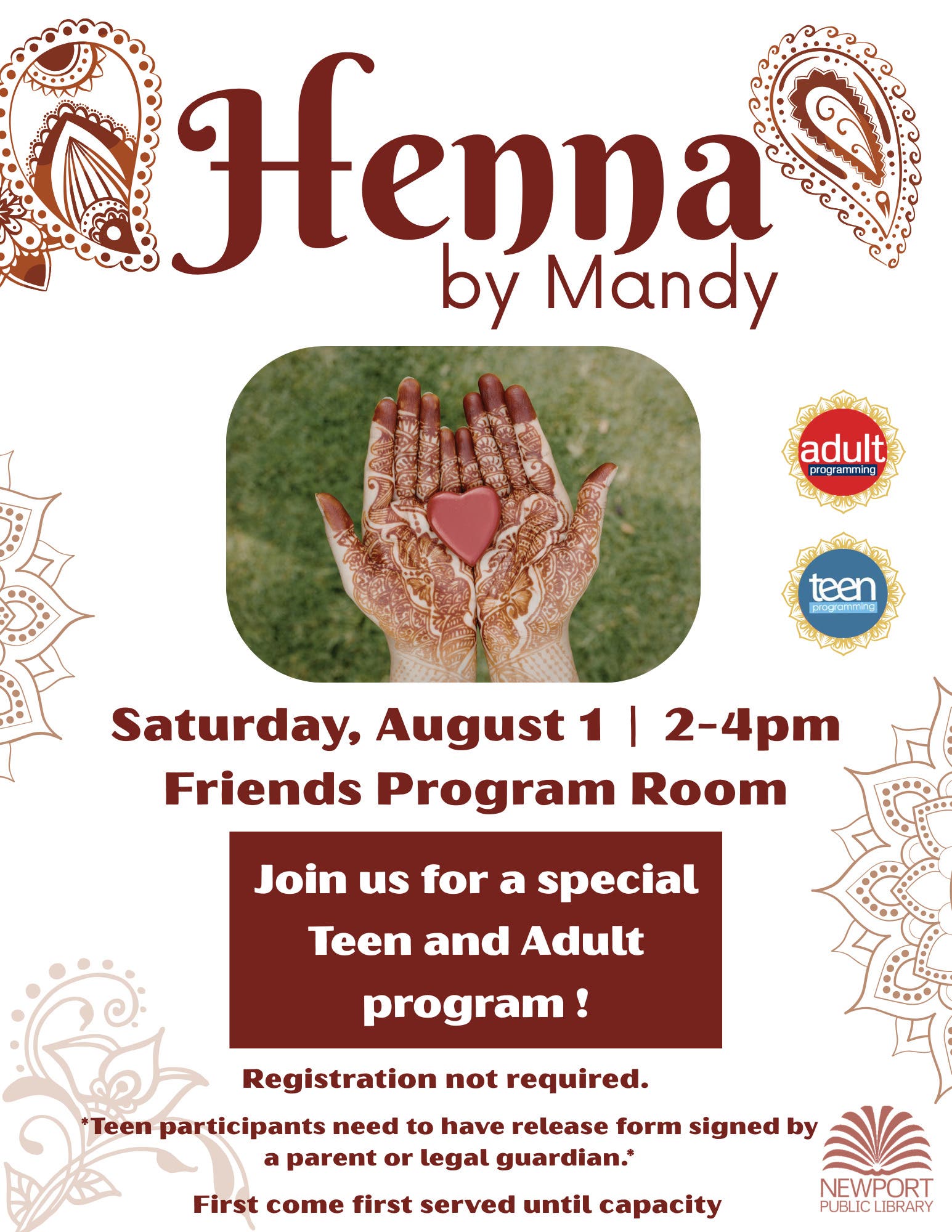 Henna By Mandy for Teens and Adults