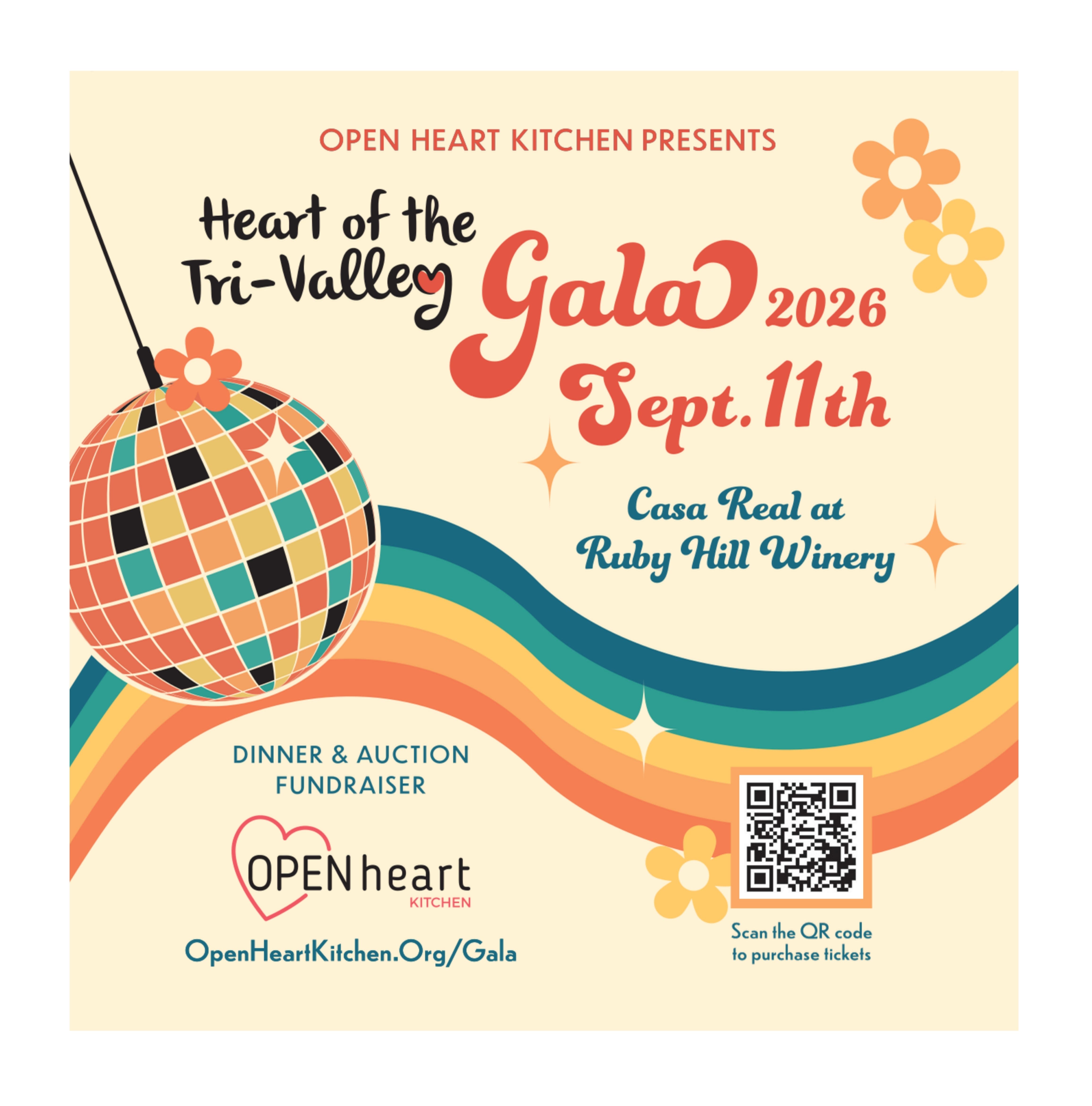 Open Heart Kitchen's Annual Fundraising Event - "Heart of the TriValley"