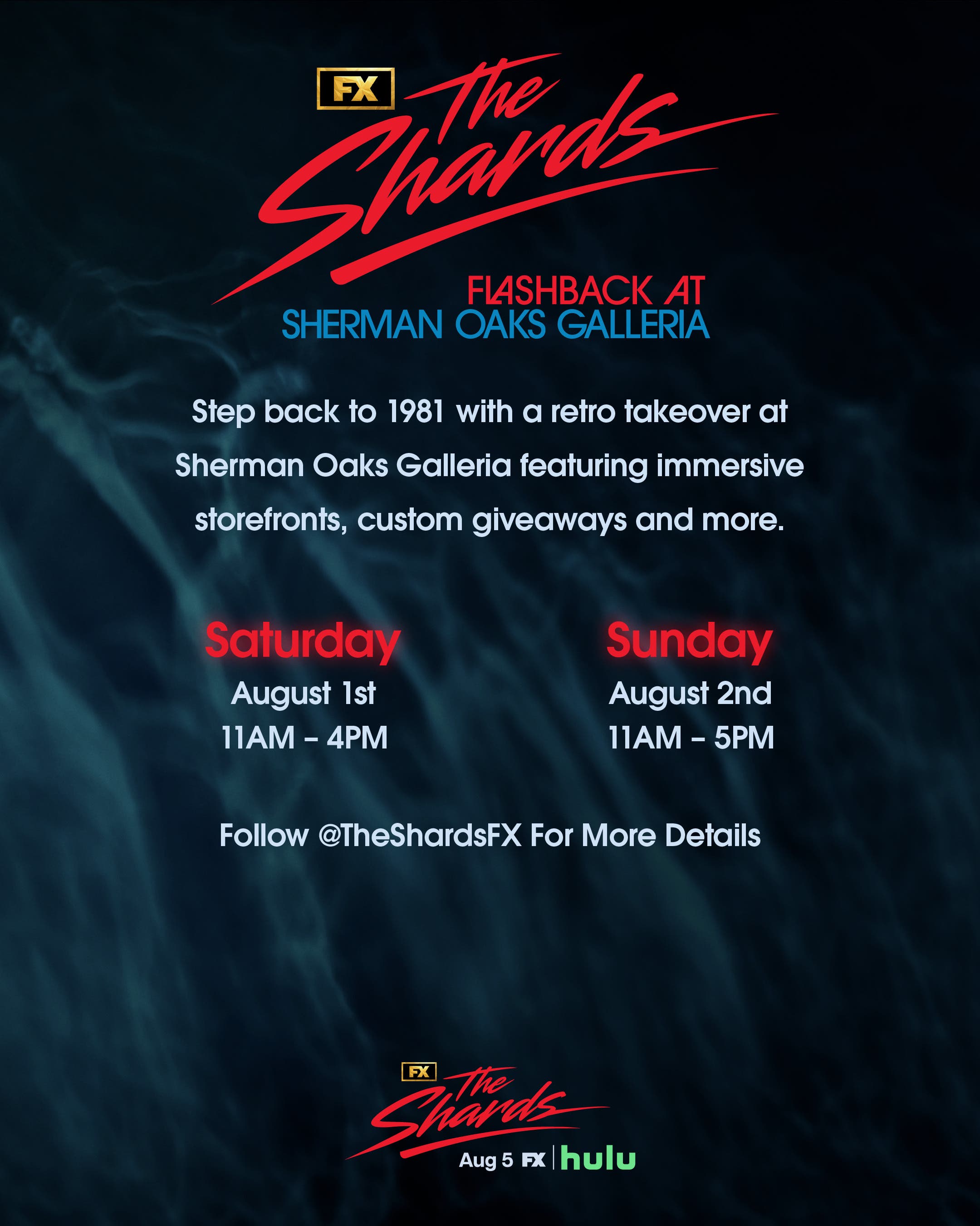 The Shards Flashback at Sherman Oaks Galleria
