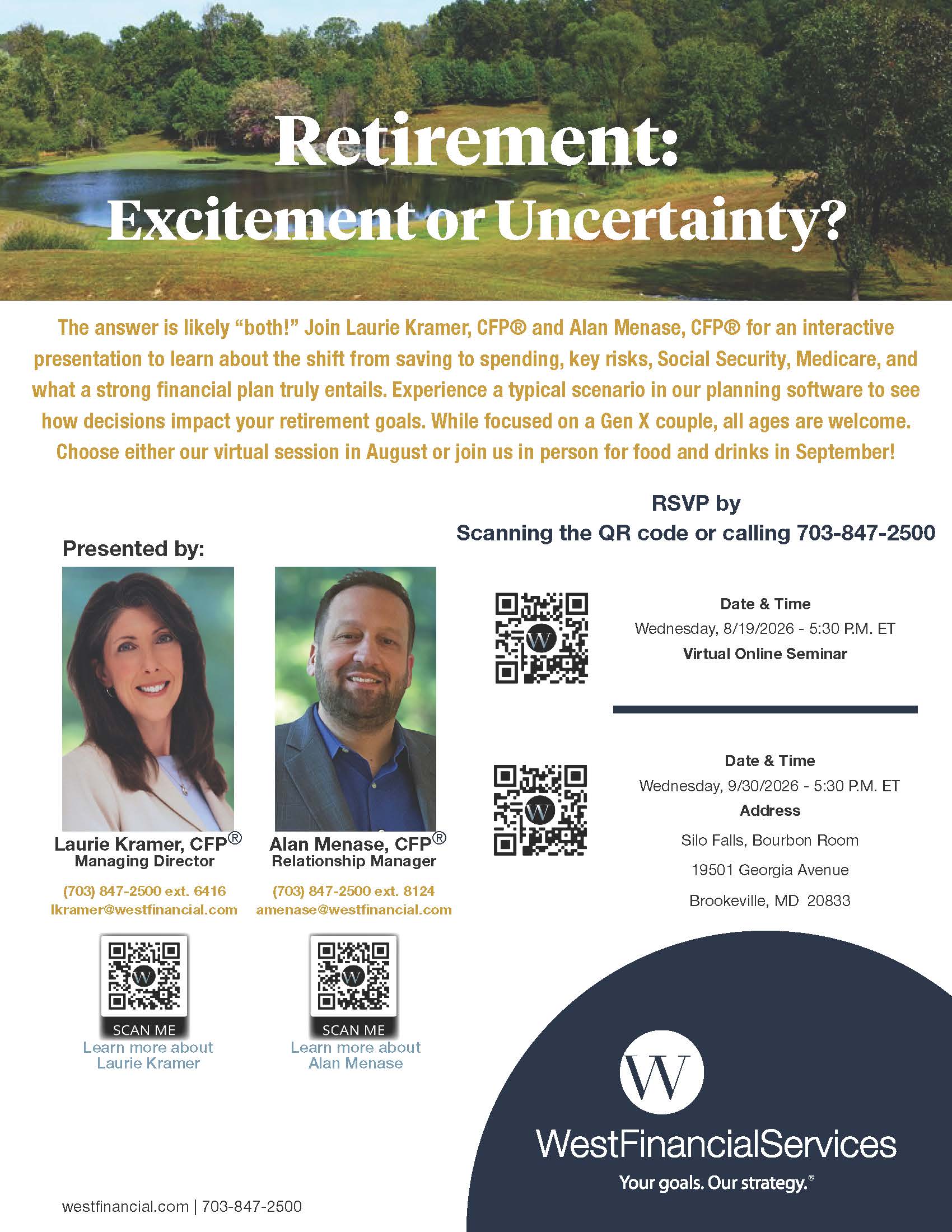 Retirement:  Excitement or Uncertainty?