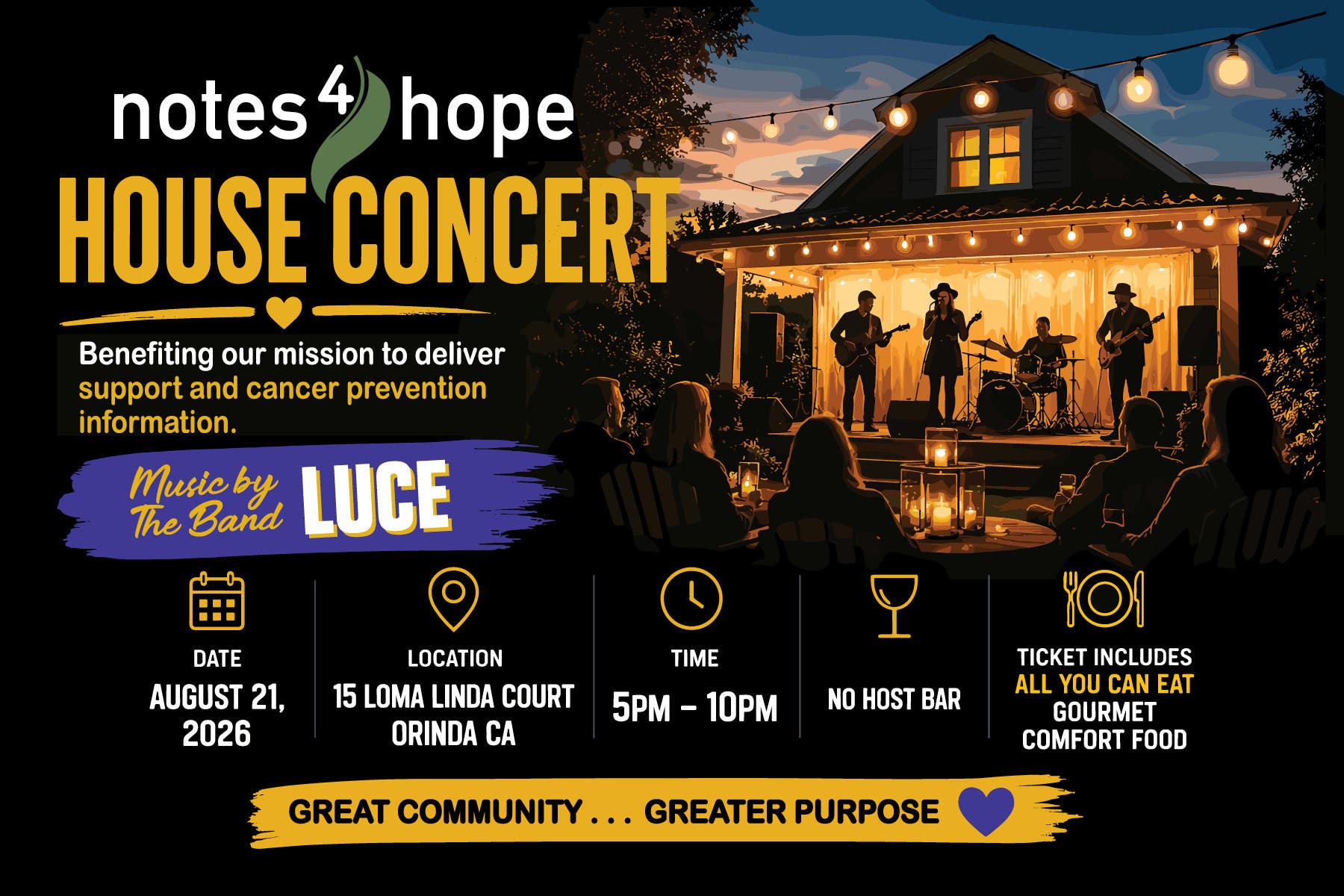 Notes4Hope House Concert