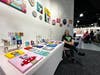 The Committeeof300.com (C300)  connects with the artist during Bixby Knolls First Fridays in Long Beach.