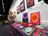The Committeeof300.com (C300)  connects with the artist, Jennifer McMahon during Bixby Knolls First Fridays in Long Beach.
