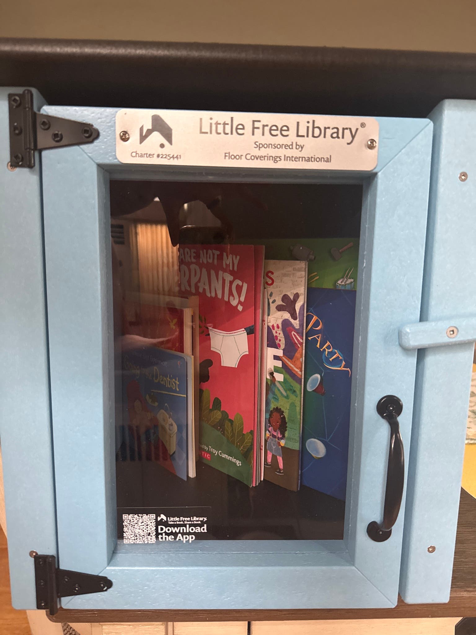 My Little Library Ribbon Cutting