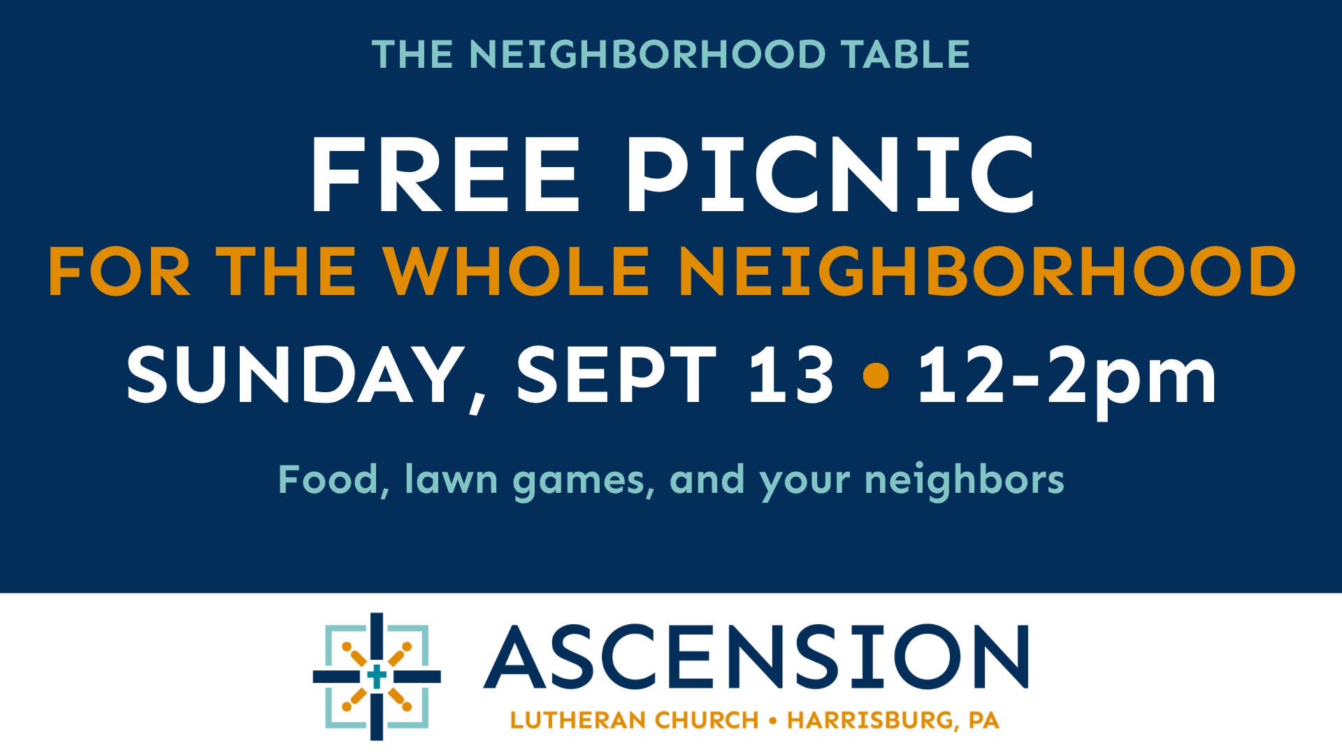 The Neighborhood Table: Community Picnic