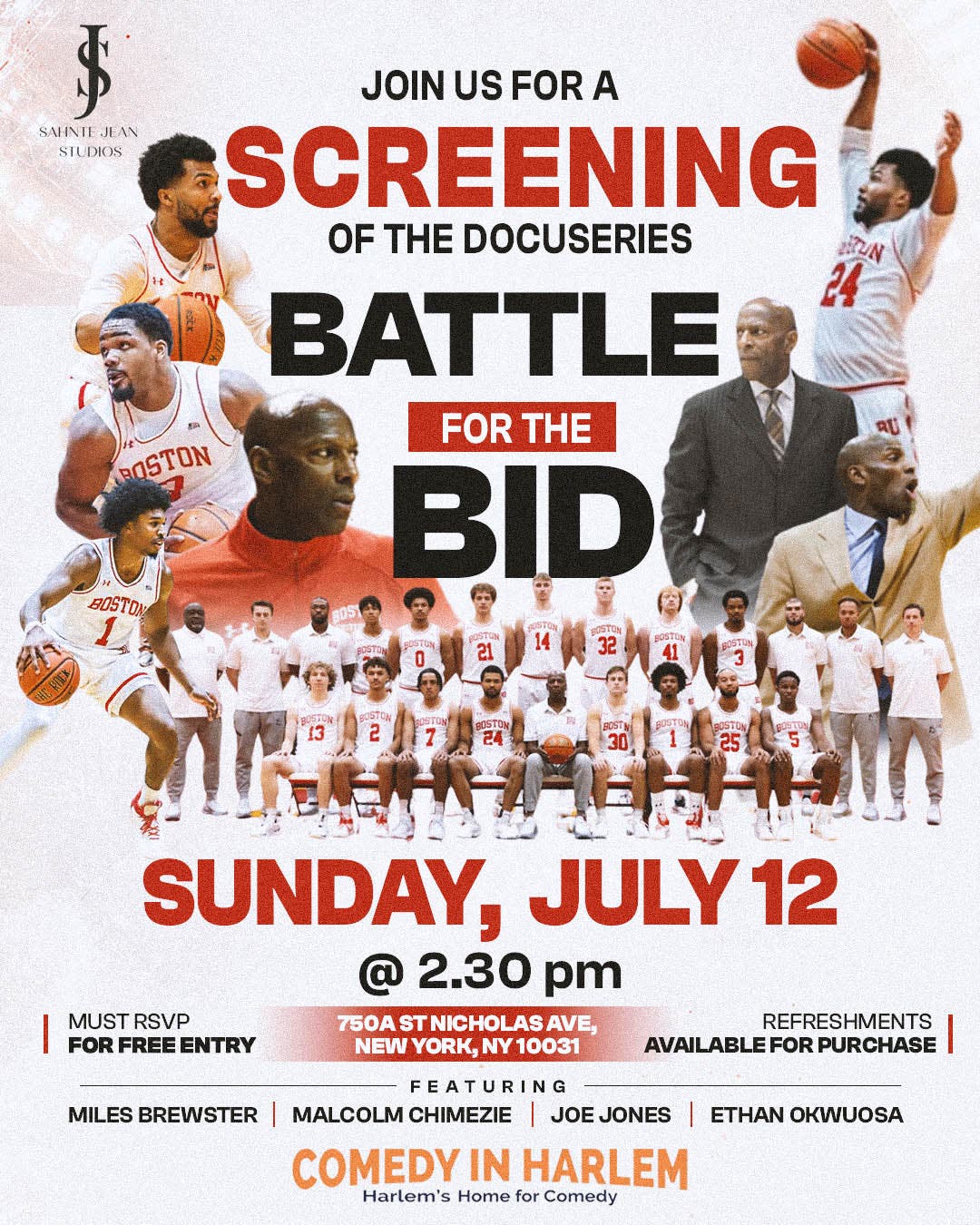 Battle For The Bid Docuseries Screening