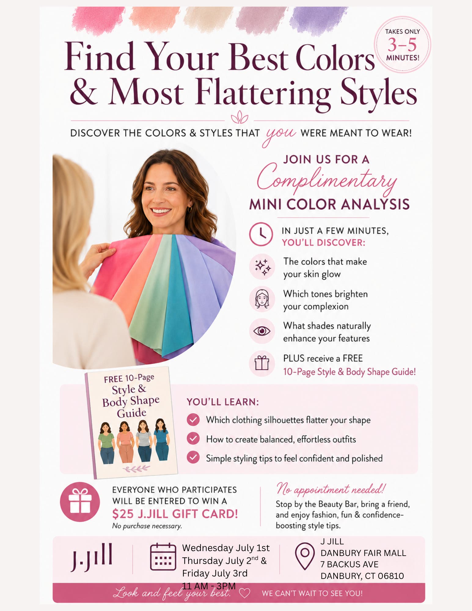 Find Your Best Colors & Most Flattering Styles