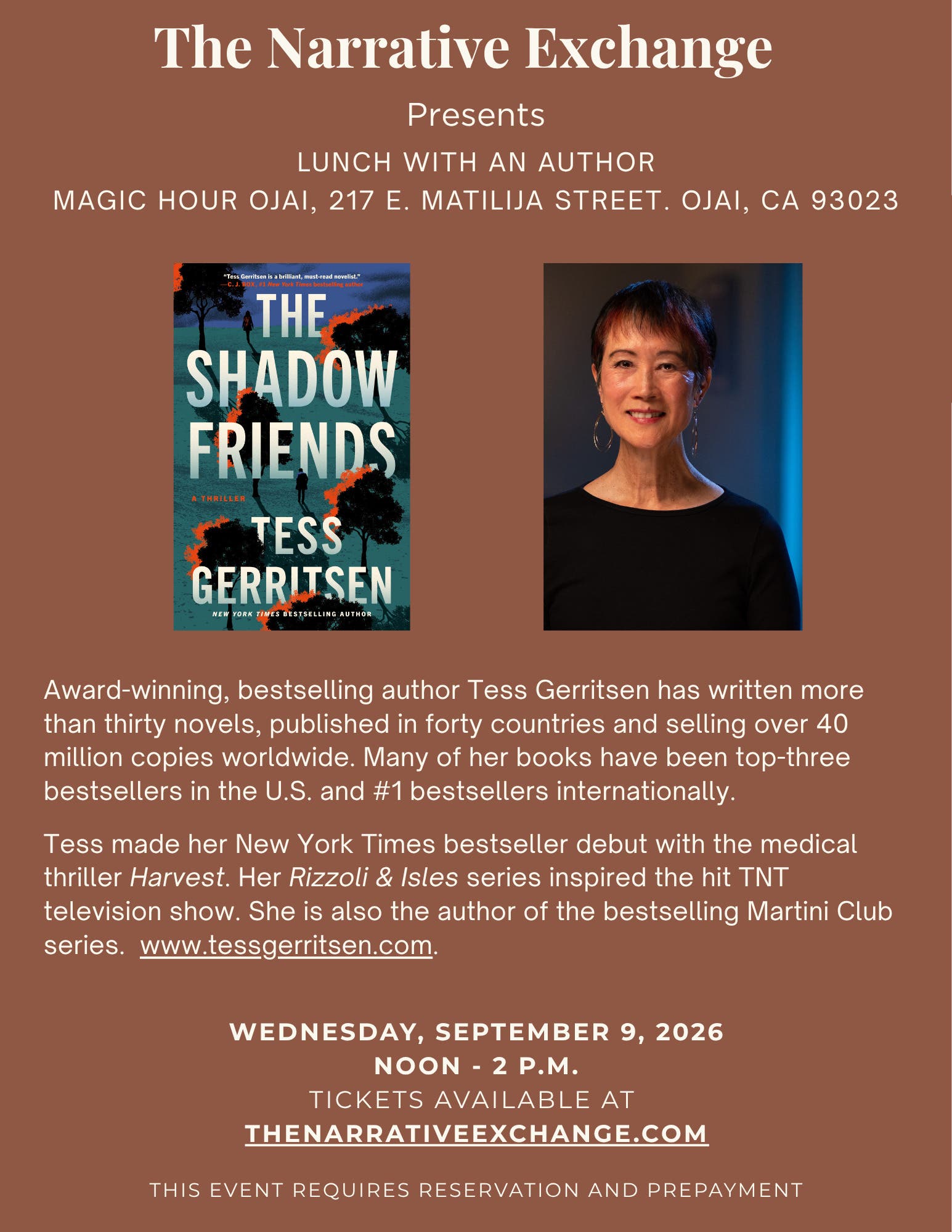 Lunch With An Author