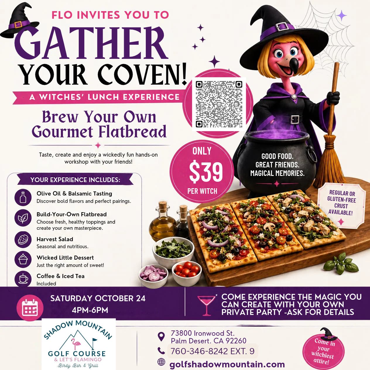 Gather Your Coven! A Witches' Lunch Experience