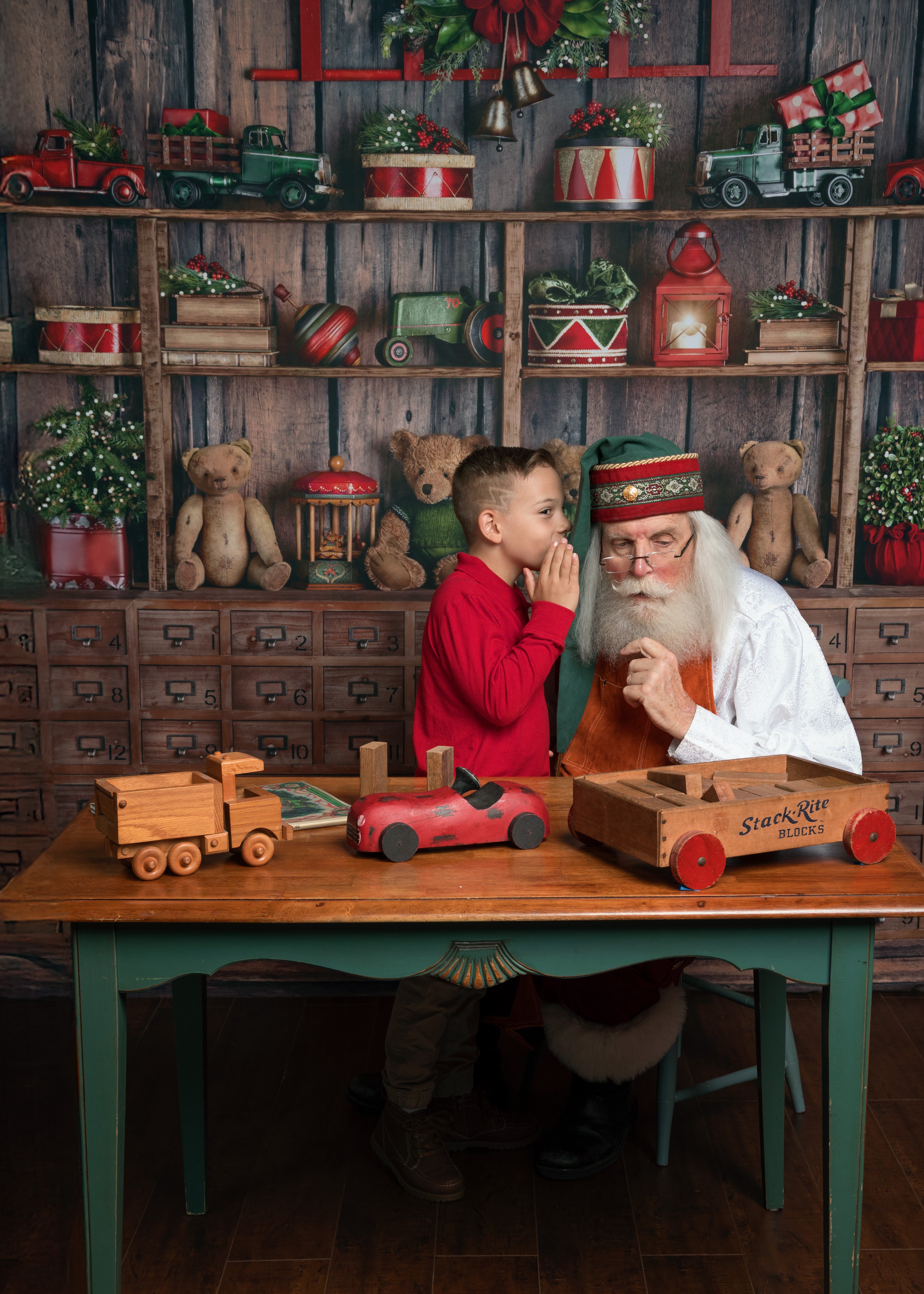 Photos With Santa In His Workshop