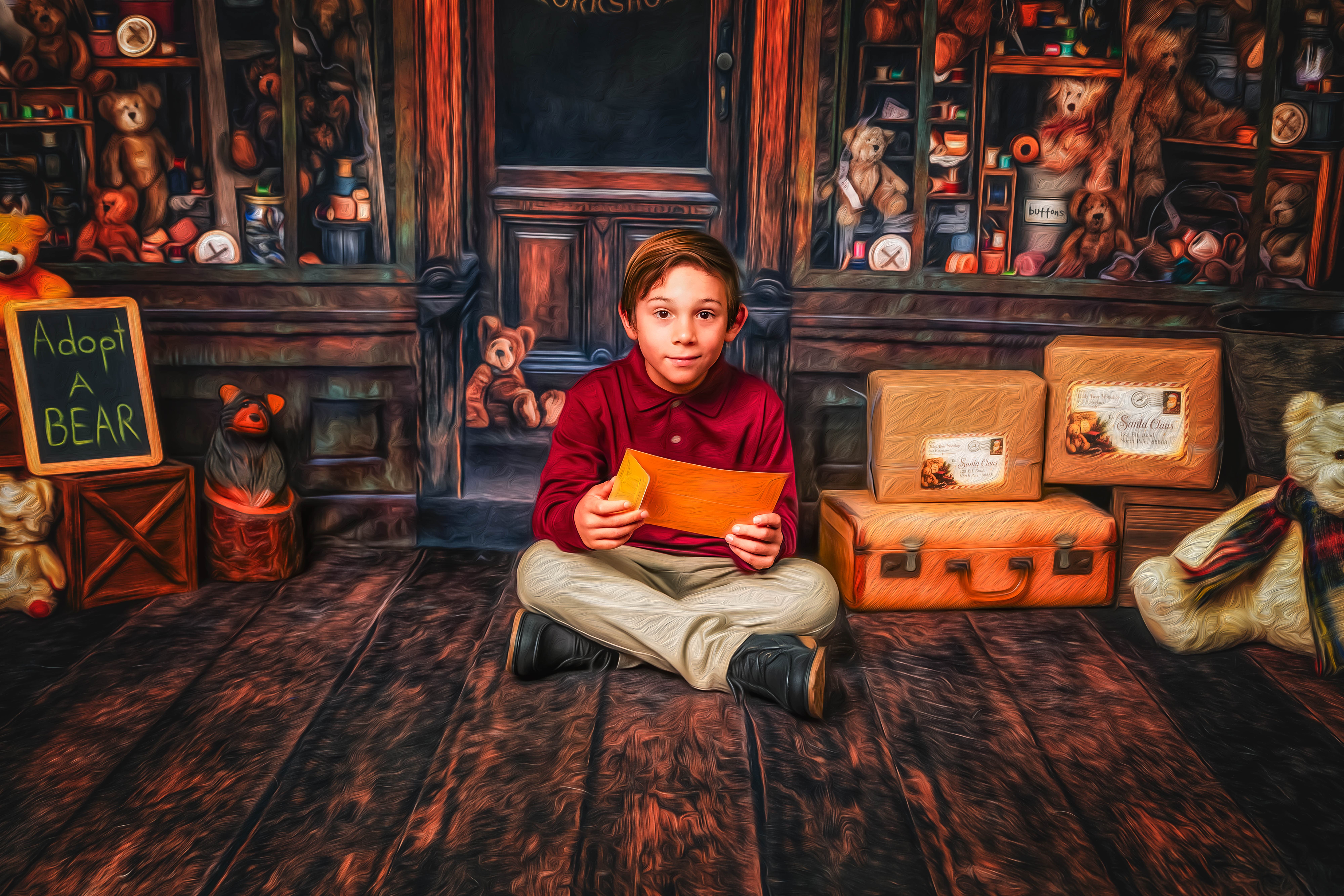 North Pole Teddy Bear Adventure | A Magical Christmas Photography Experience for Kids