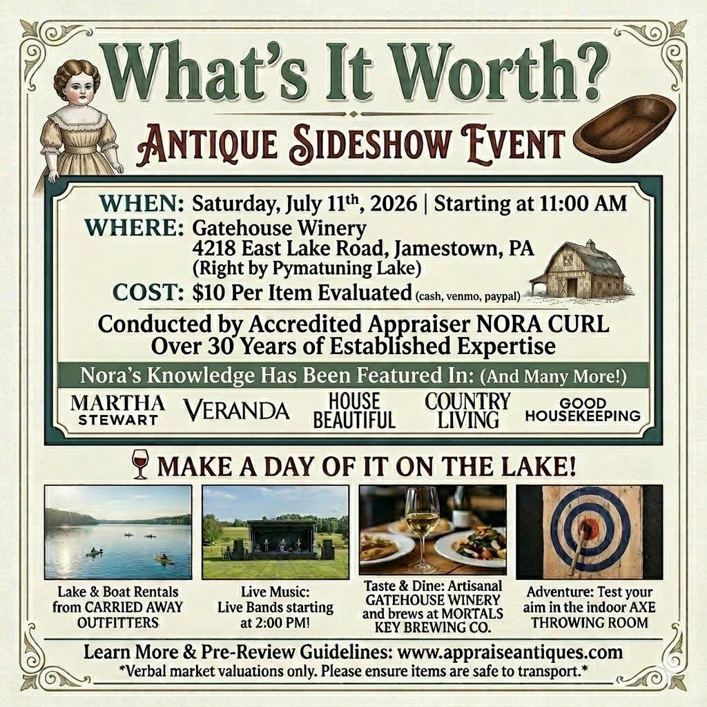 What's It Worth? Antique Sideshow Event