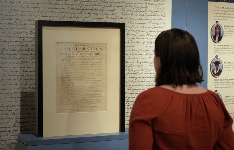 Declaration of Independence Tour Stop