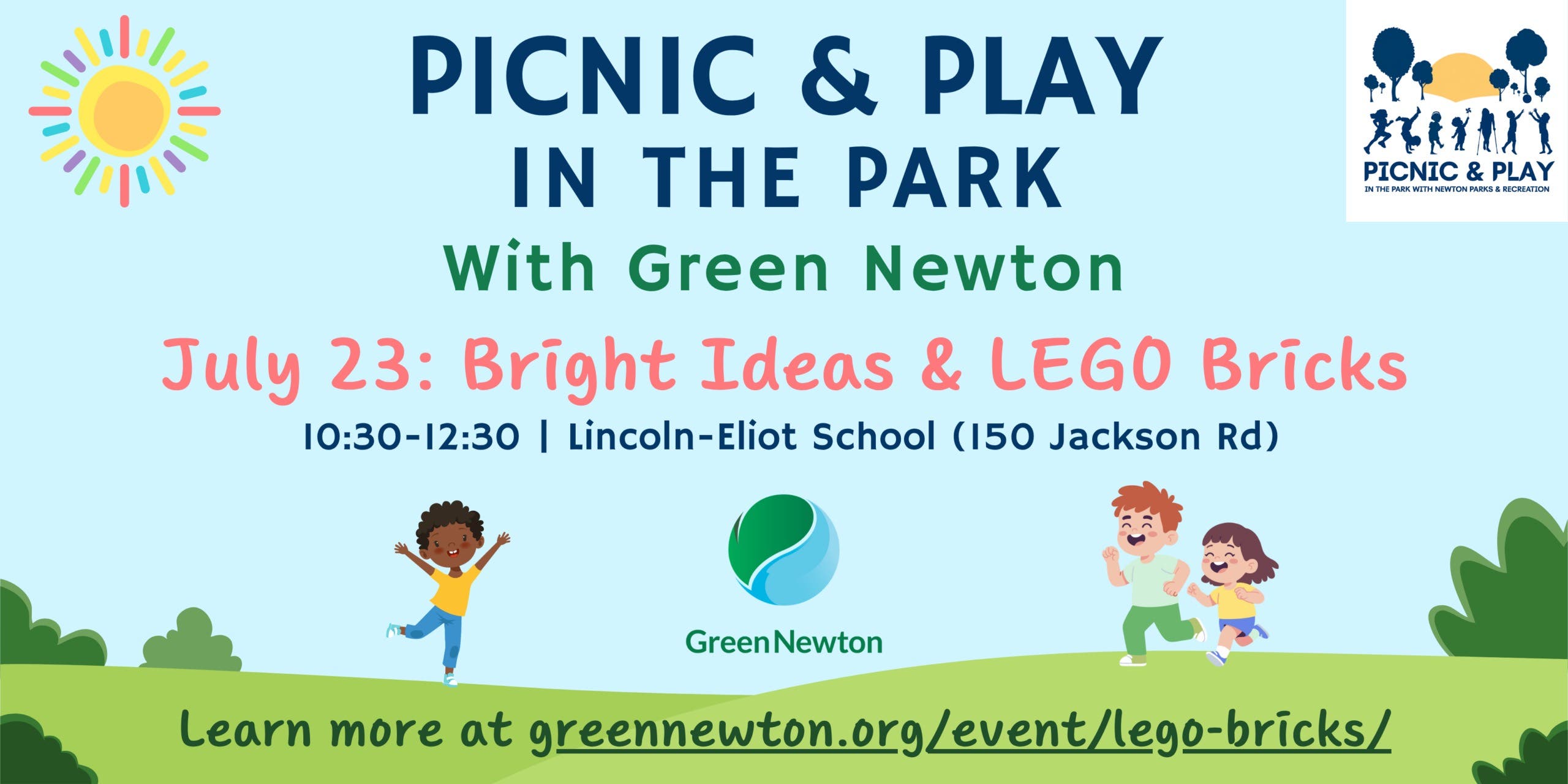 Picnic & Play in the Park: Bright Ideas and LEGO® Bricks