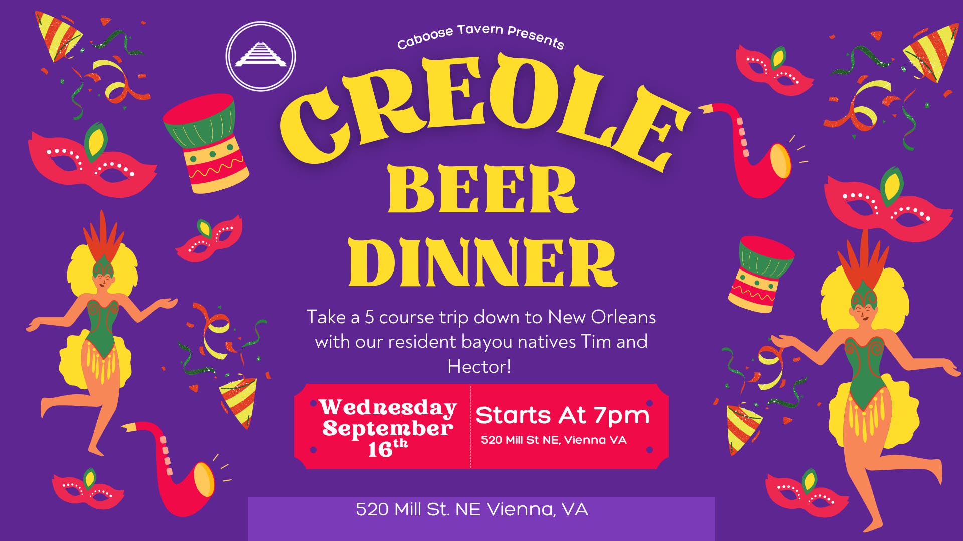 Creole Beer Dinner