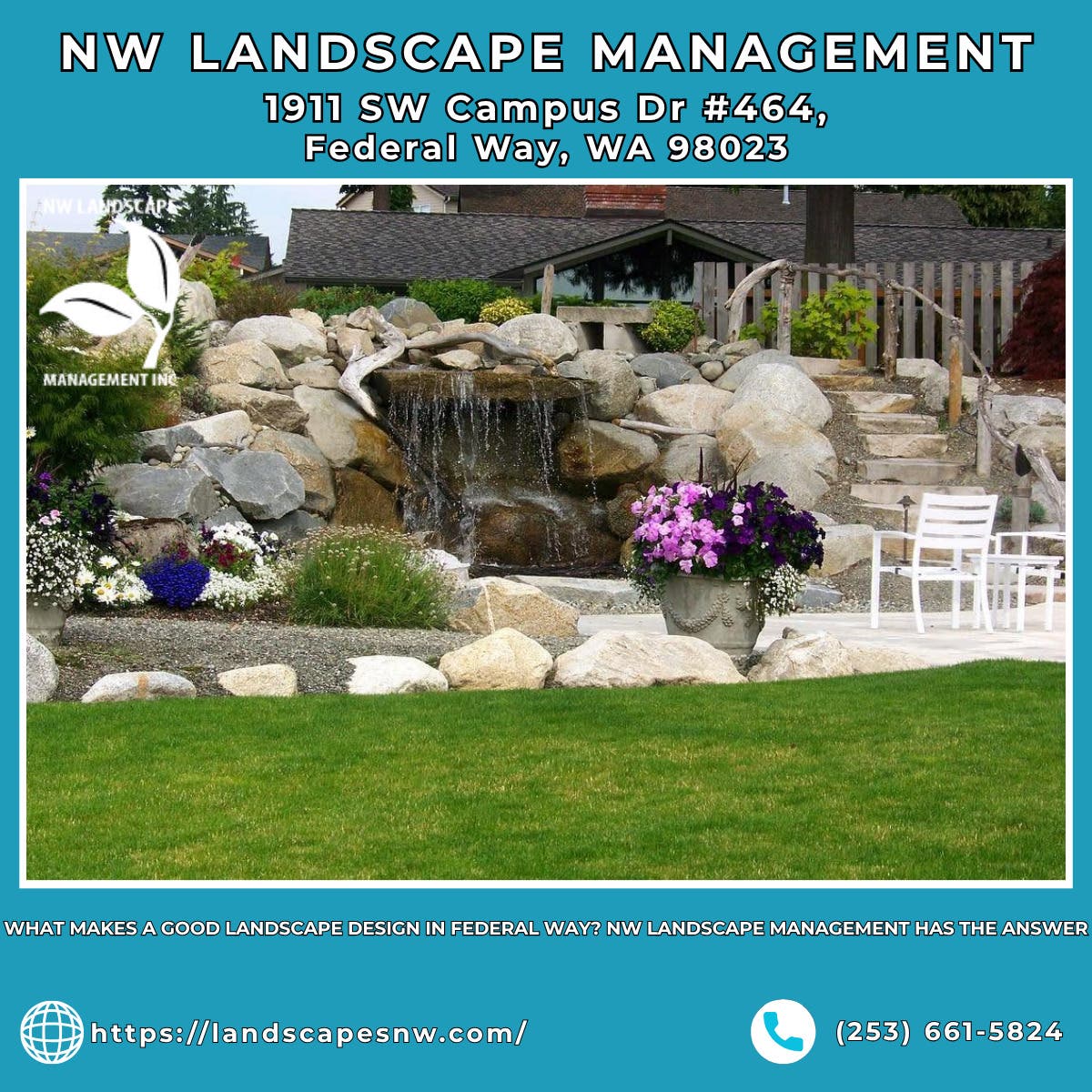 What Makes a Good Landscape Design in Federal Way? NW Landscape Management Has the Answer