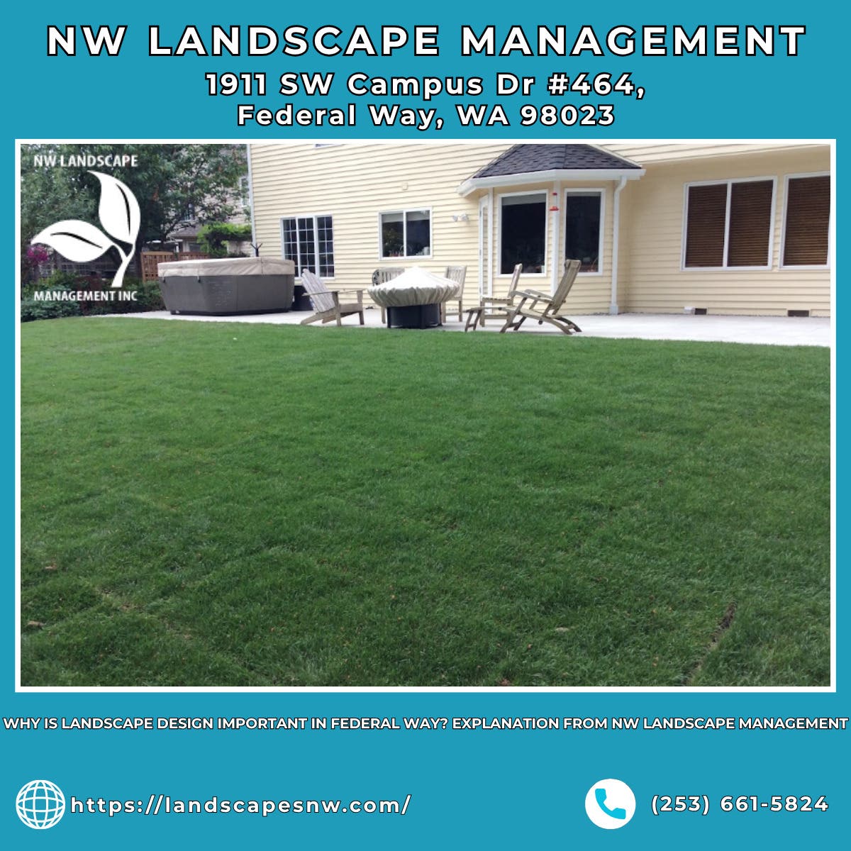 Why Is Landscape Design Important in Federal Way? Explanation From NW Landscape Management