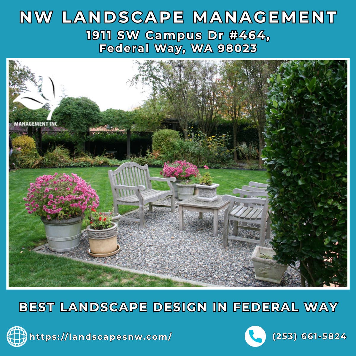 Best Landscape Design in Federal Way - NW Landscape Management
