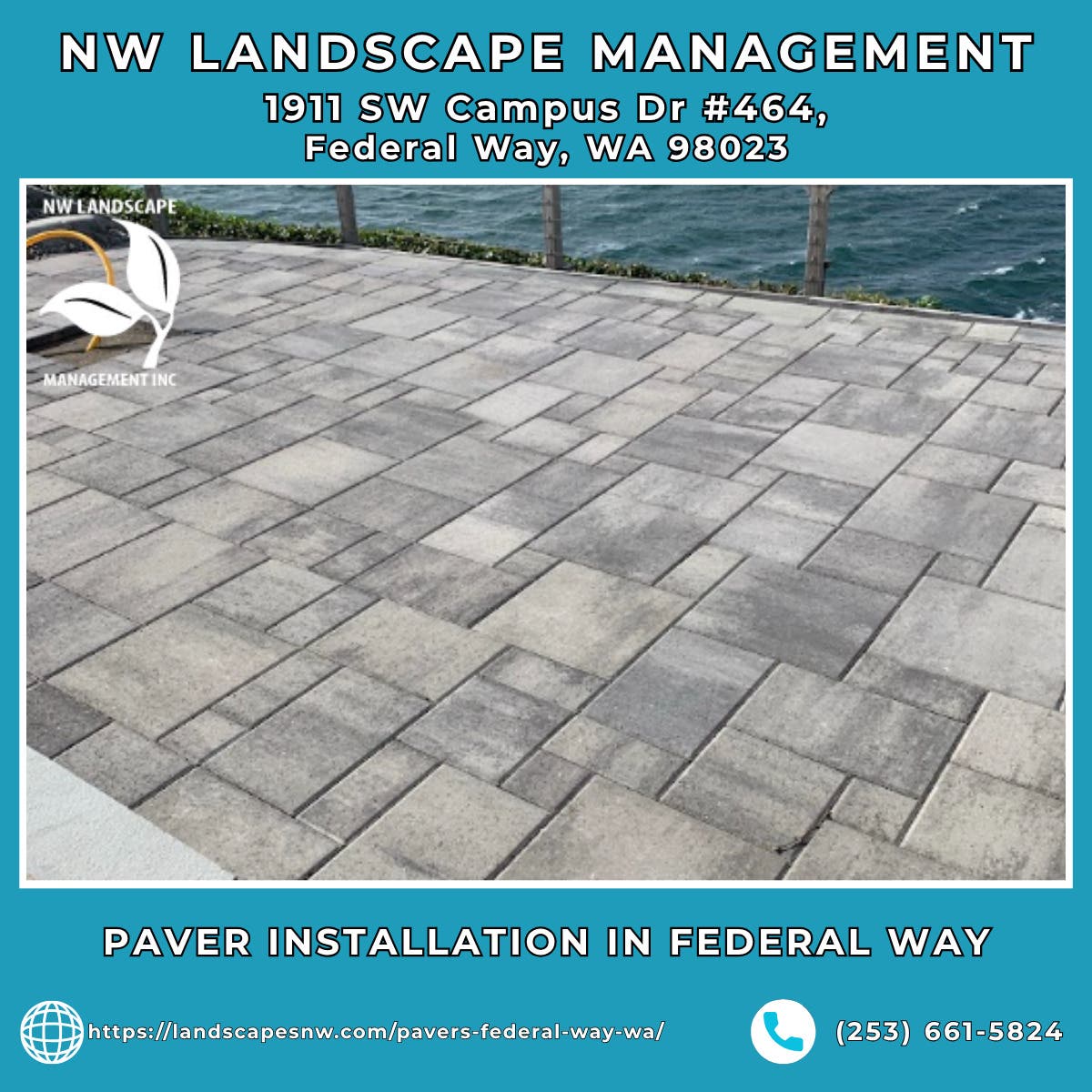 Paver Installation in Federal Way - NW Landscape Management