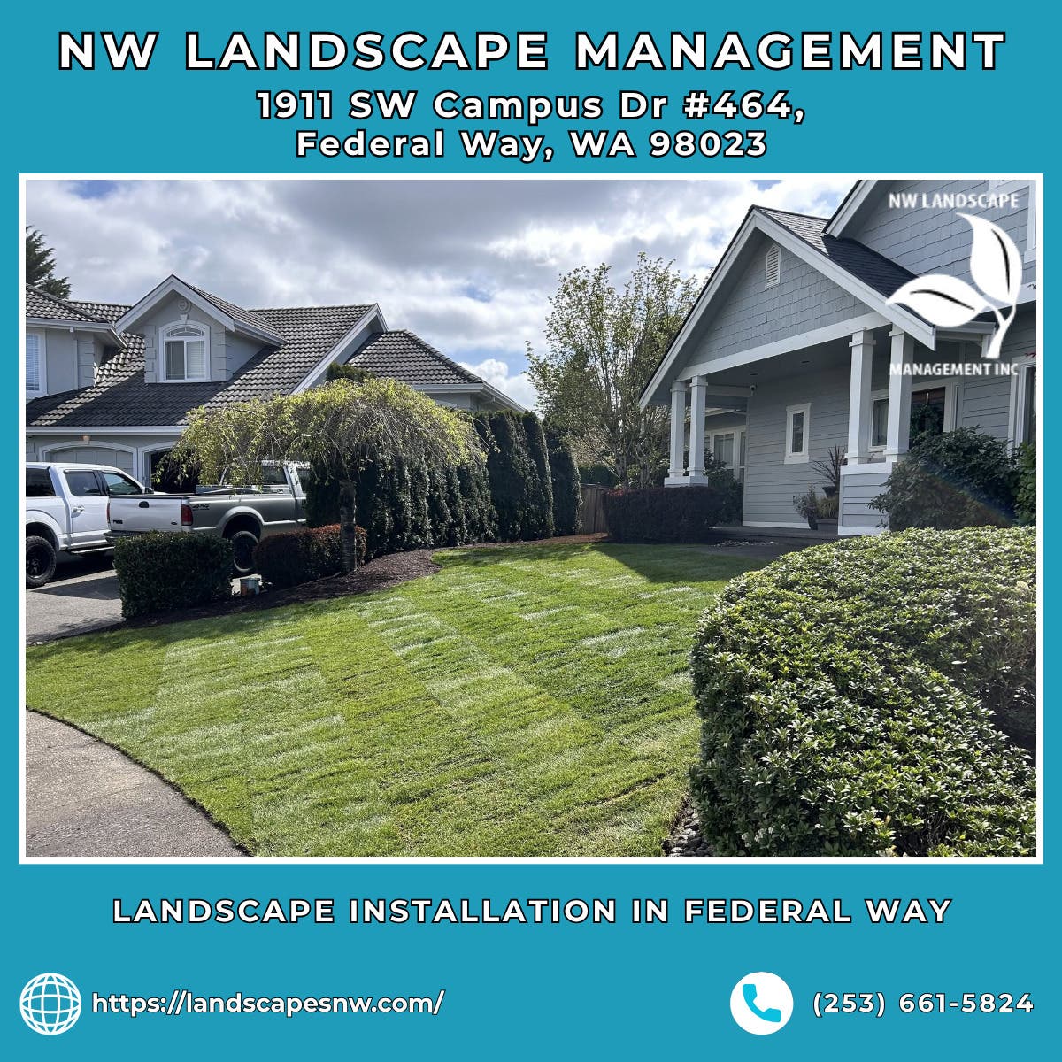 Landscape Installation in Federal Way - NW Landscape Management