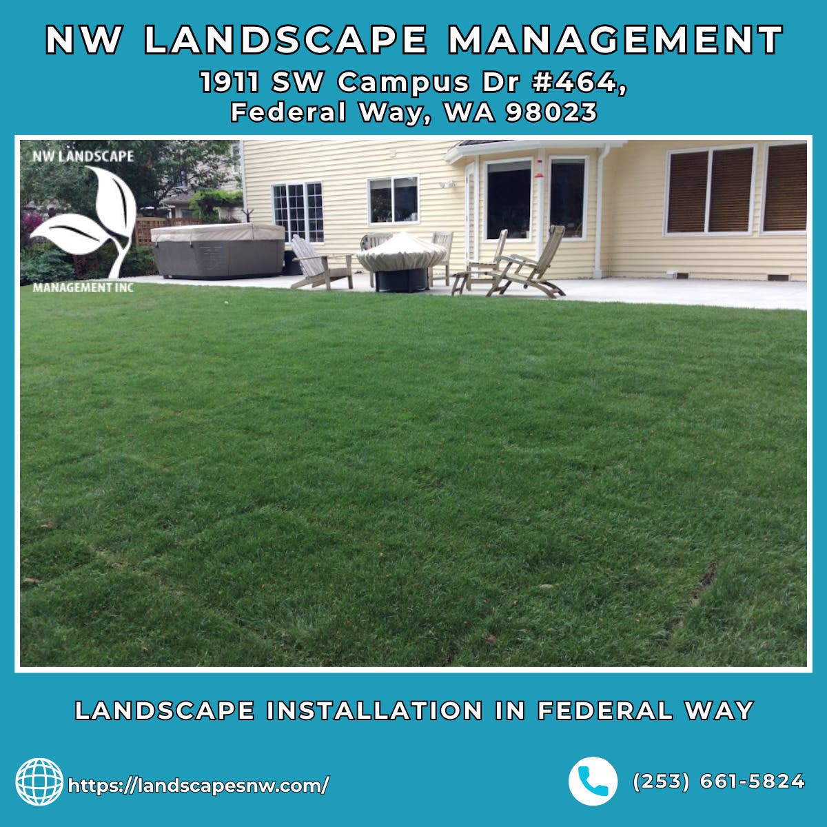 Landscape Installation in Federal Way - NW Landscape Management