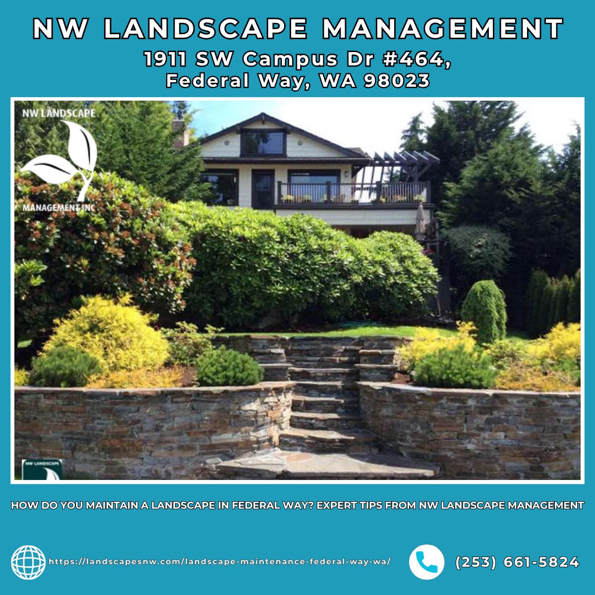 How Do You Maintain a Landscape in Federal Way? Expert Tips From NW Landscape Management