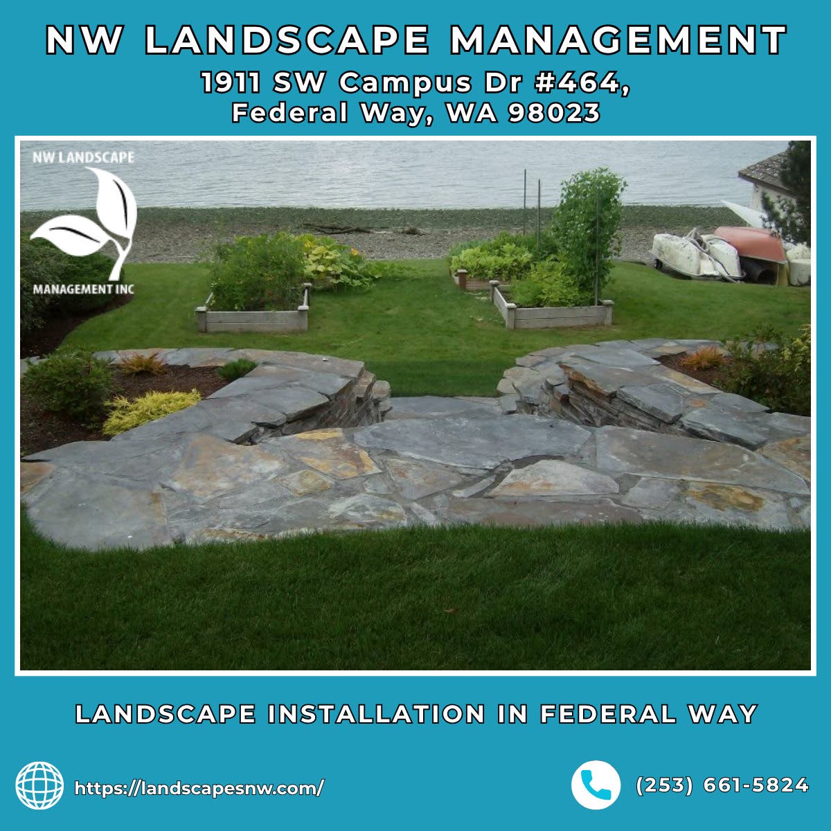 Landscape Installation in Federal Way - NW Landscape Management