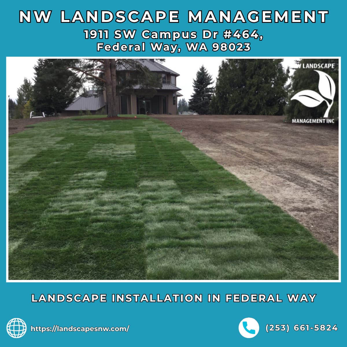 Landscape Installation in Federal Way - NW Landscape Management