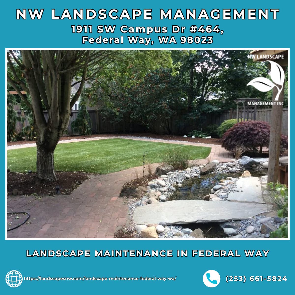 Landscape Maintenance in Federal Way - NW Landscape Management