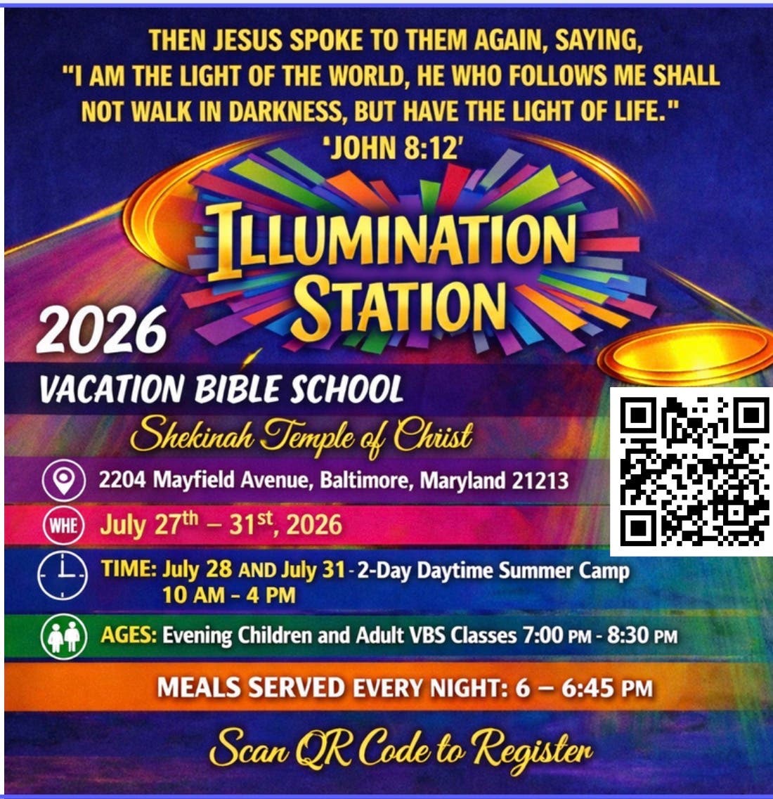 Illumination Station Vacation Bible School