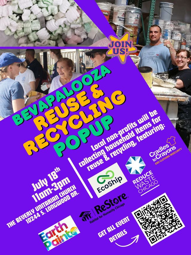 Jul 18 | Bevapalooza Reuse & Recycling Popup | Tinley Park, IL Patch