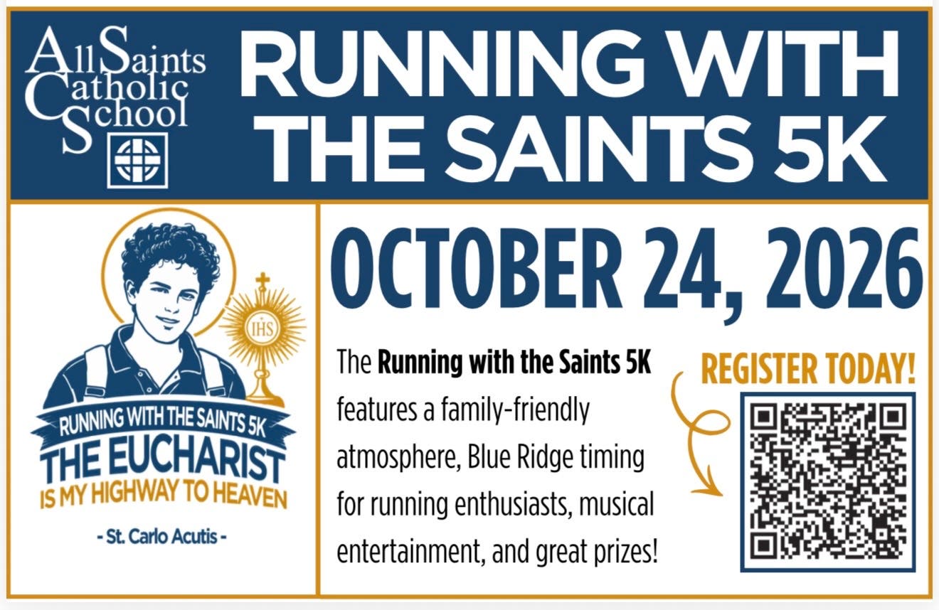 2026 Running with the Saints 5K