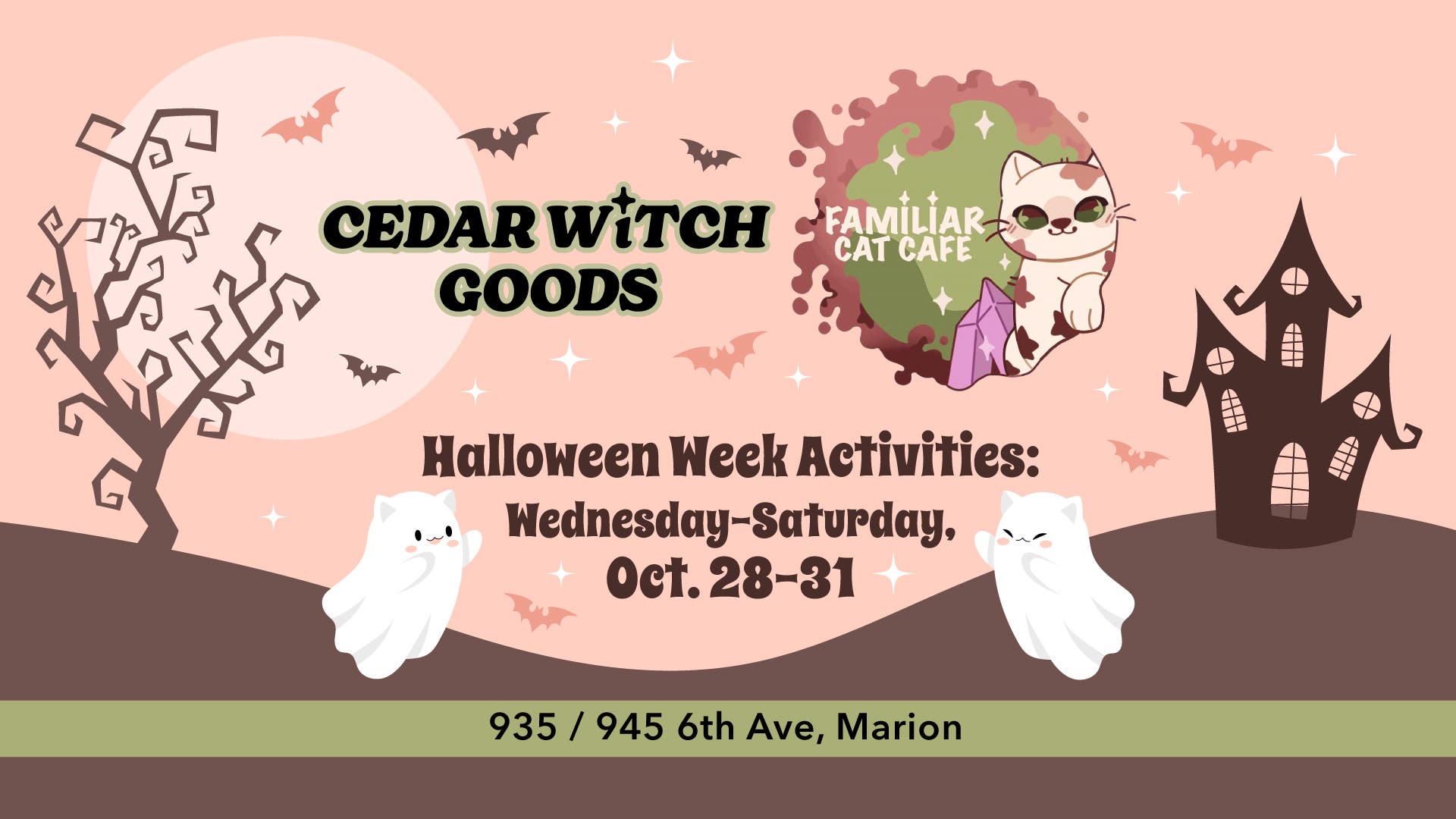 Halloween Week Events in Marion Oct 28-31