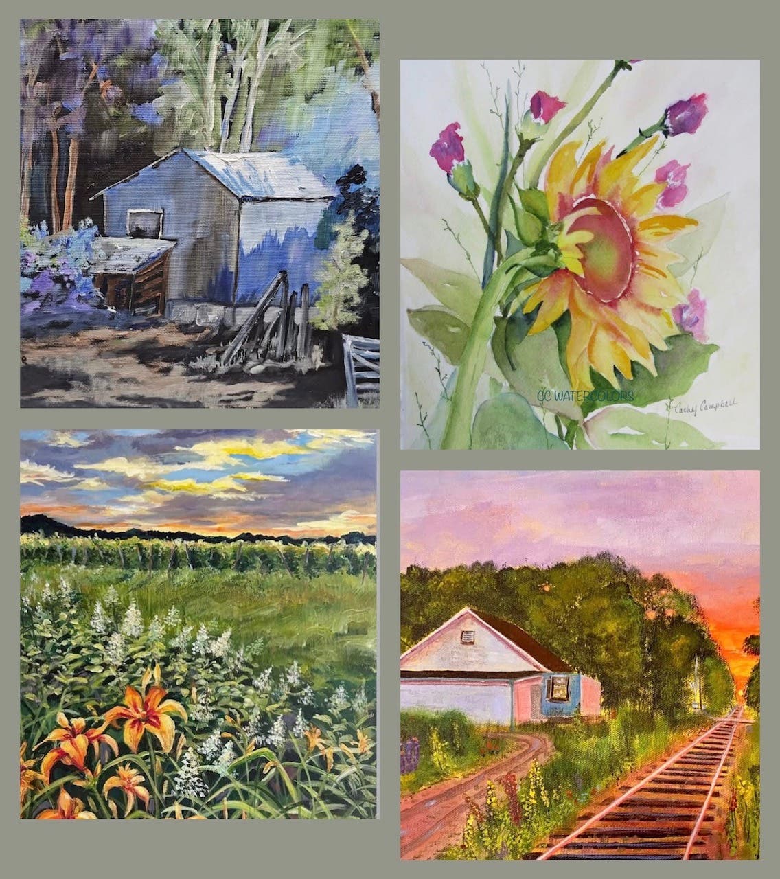 ‘Four Perspectives” Art Exhibit continues through July