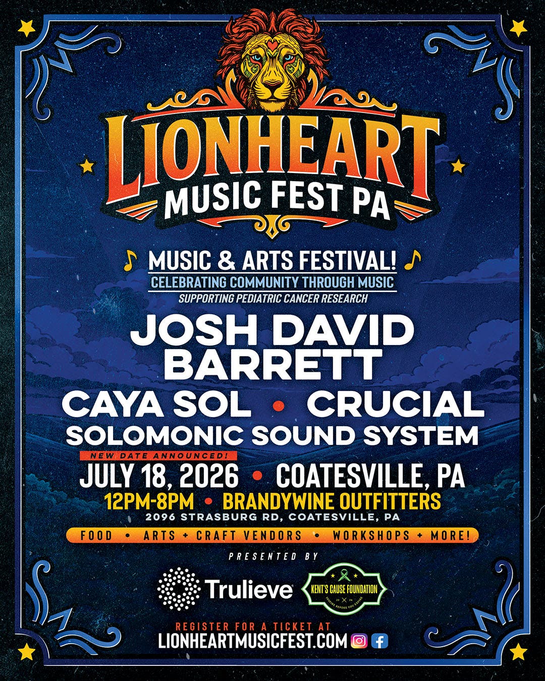 Lion Heart Music Fest PA 2026: Free Reggae & Roots Festival Returns to Coatesville!