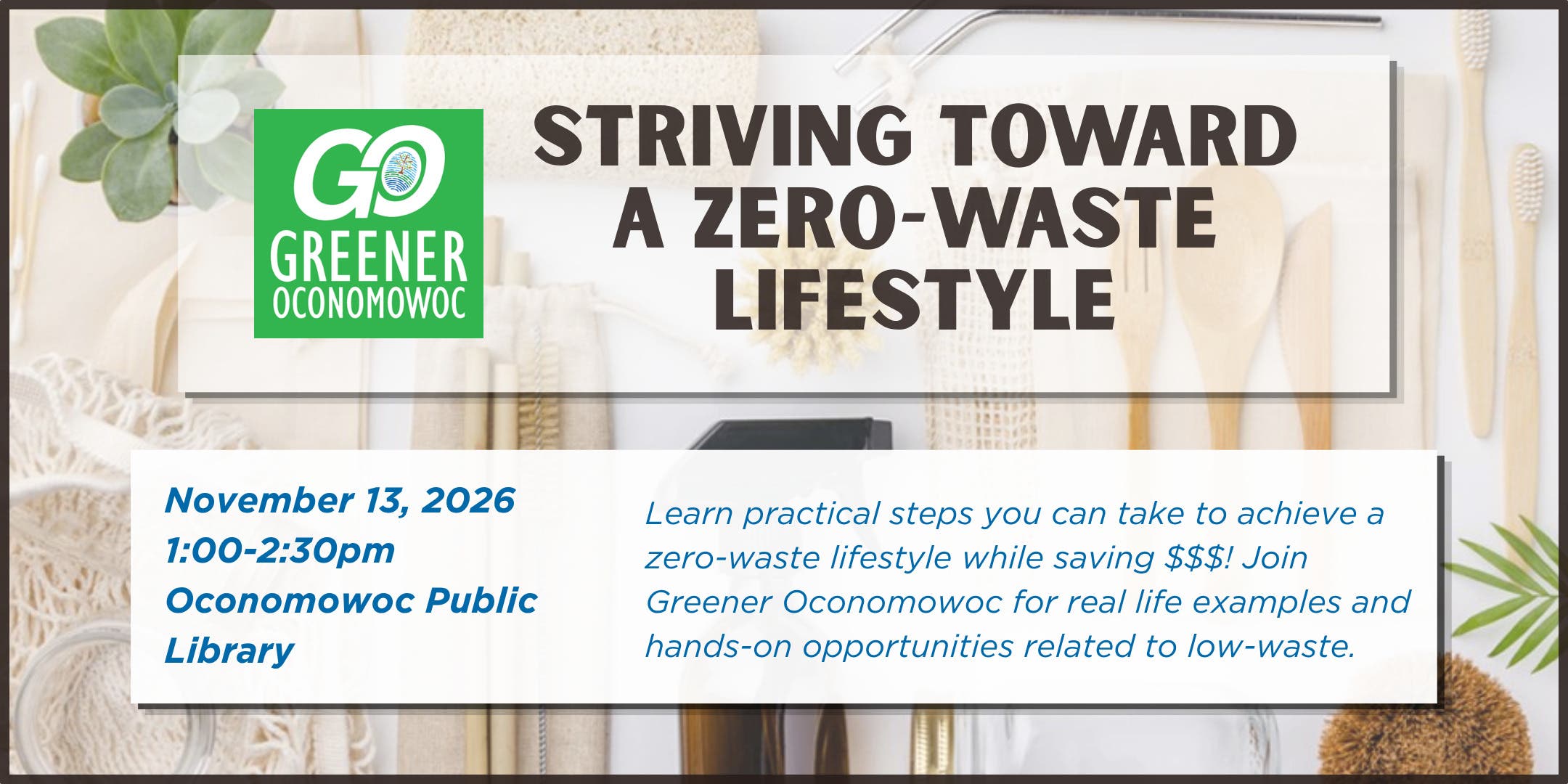 Striving Toward a Zero Waste Lifestyle