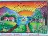 A colorful spring landscape
