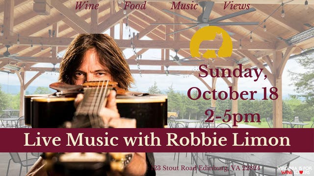 Live Music with Robbie Limon at Wolf Gap Vineyard