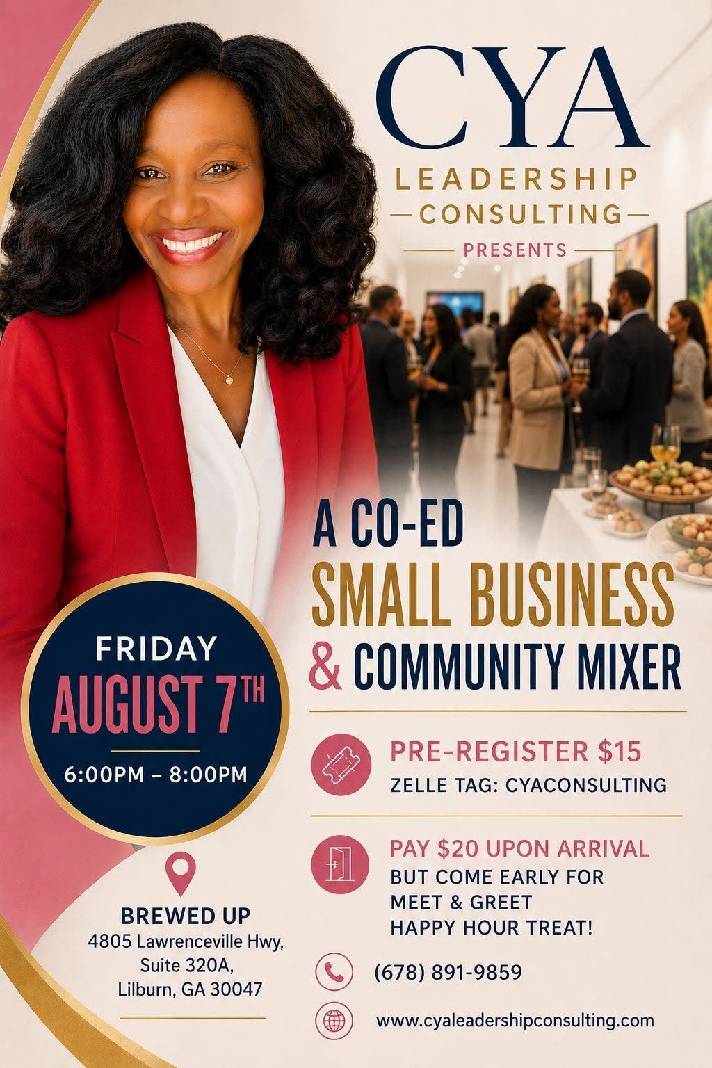 A Co-ed Small Business & Community Mixer