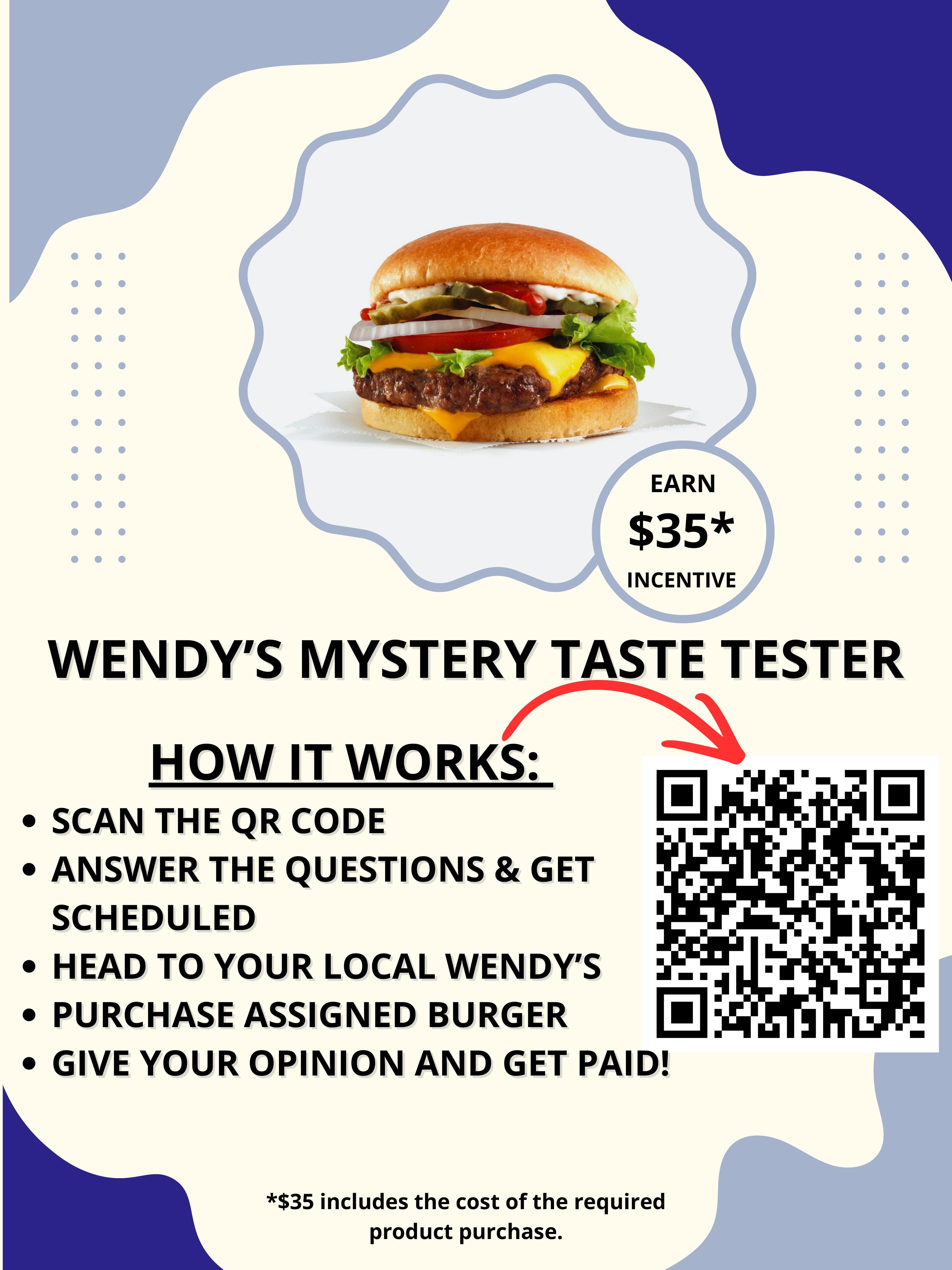 Wendy's Mystery Taste Tester