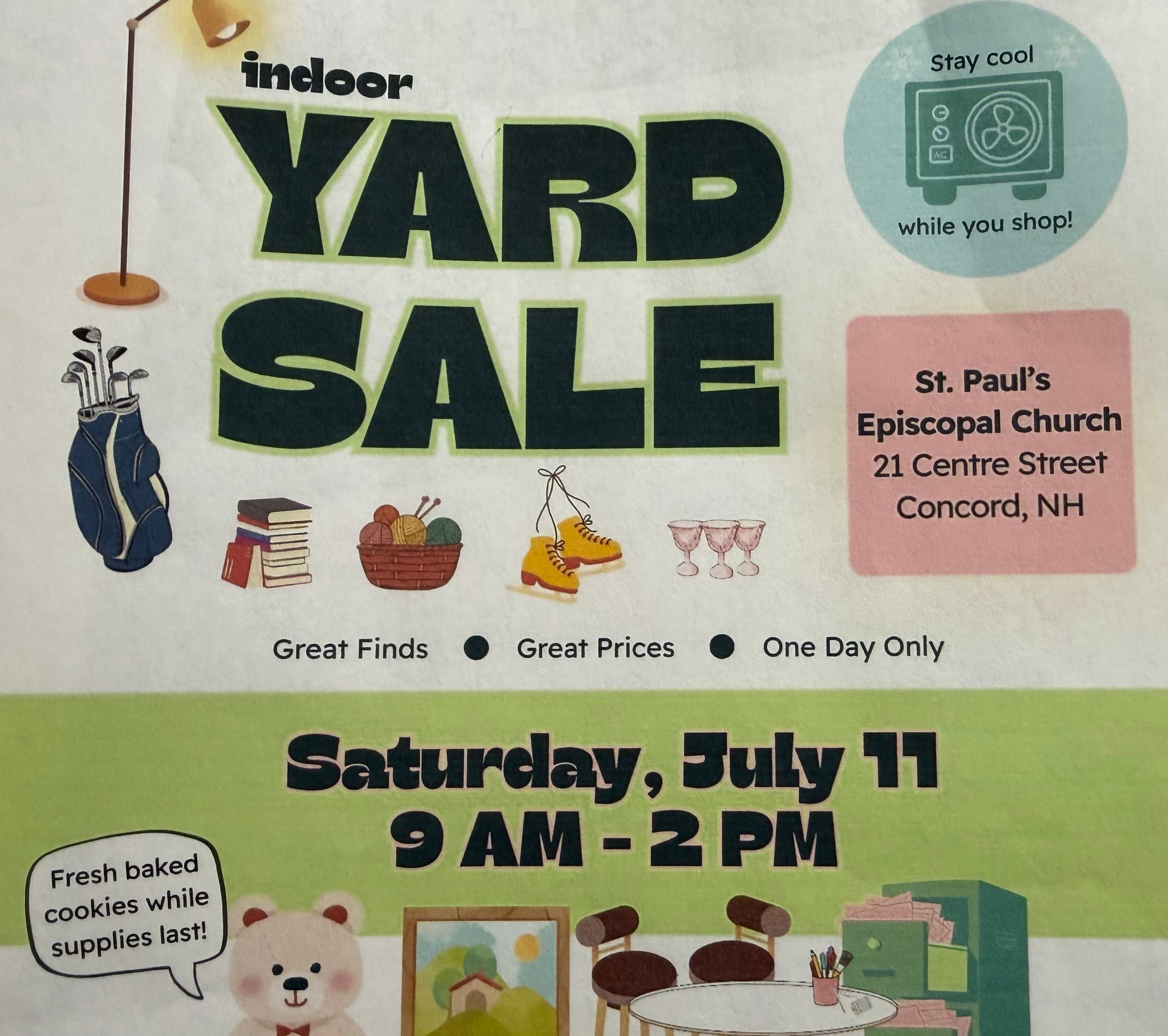Indoor Yard Sale